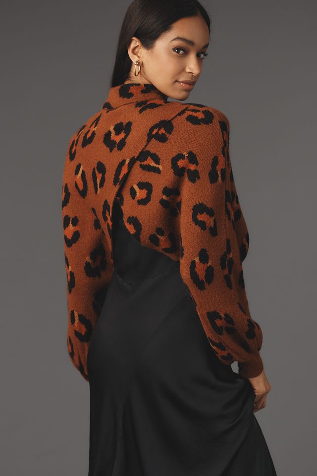 Farm Rio Animal-Print Shrug #2