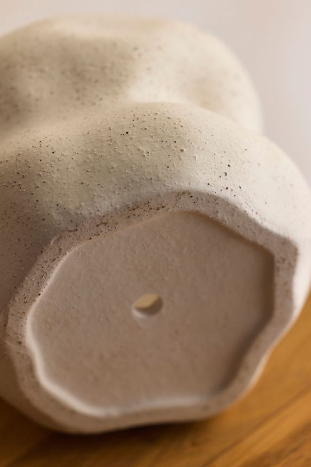 Organic Cylinder Stoneware Planter #2