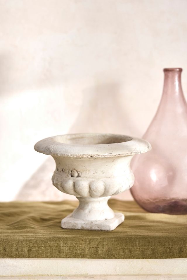 Aged Terracotta Urn #1