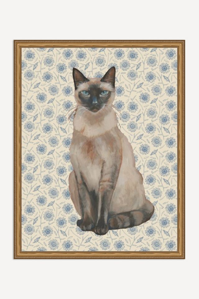 Siamese Cat Wall Art #2