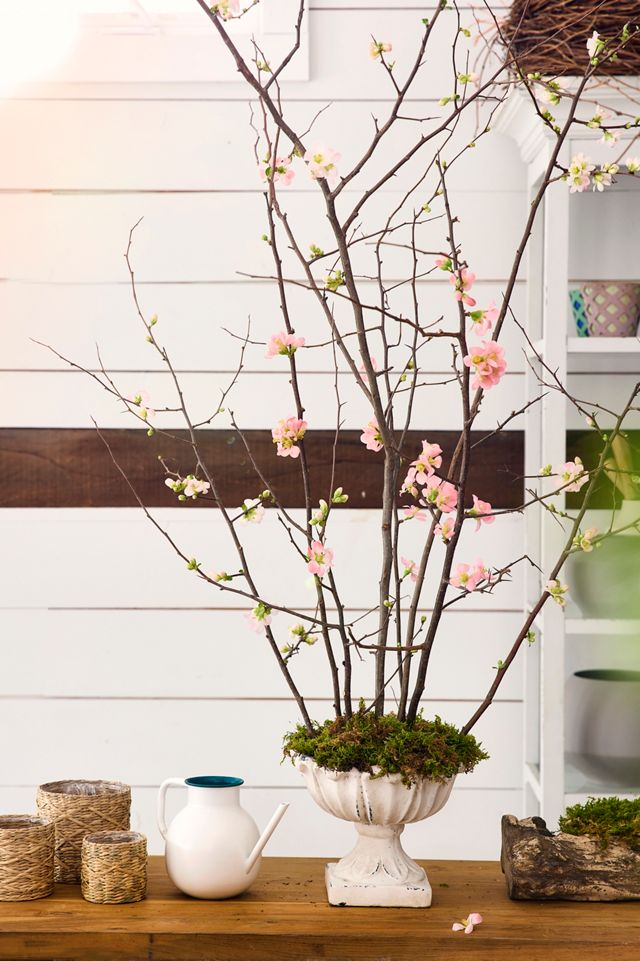 Flora Concrete Urn