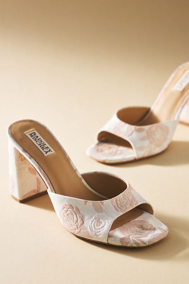 Badgley Mischka Cadence Block Heel Mules #1