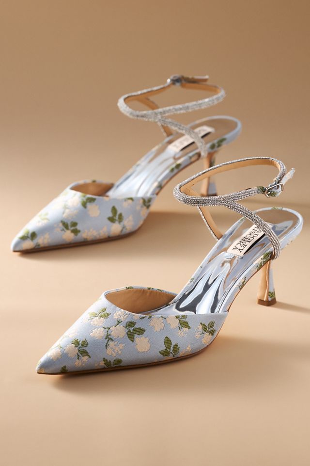 Badgley Mischka Autumn Jacquard Pumps #1
