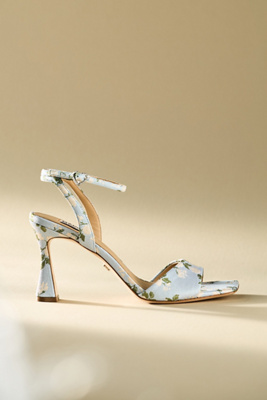 BADGLEY MISCHKA CADY JACQUARD HEELS 