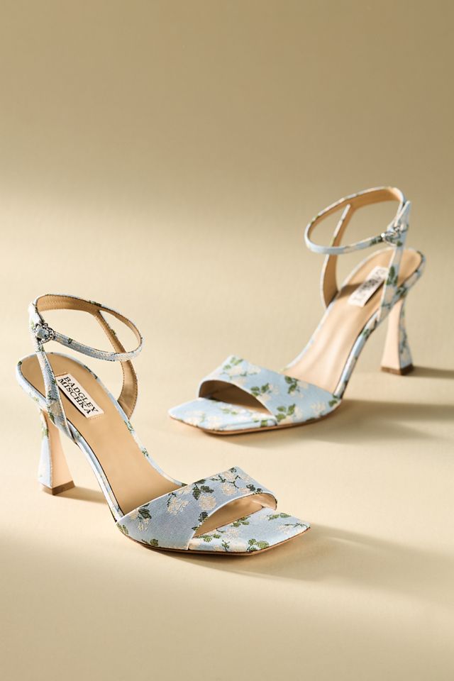 Badgley Mischka Cady Jacquard Heels #1