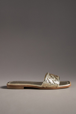 Sandales mules en cuir tissé par en taille: 36 - By Anthropologie - Modalova