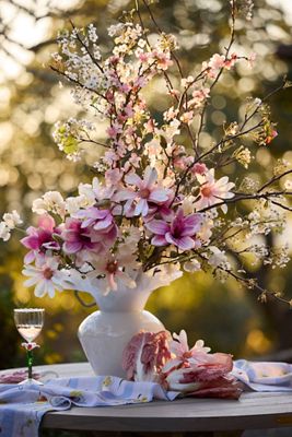Ruffled Glass Bud Vase