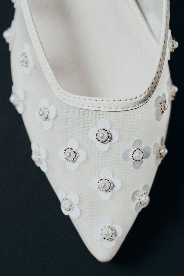 Dolce Vita Clara Pearl Kitten-Heel Mules #1