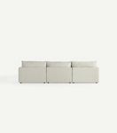 James 3-Piece Ottoman Sectional