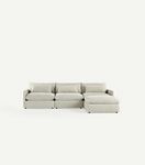 James 3-Piece Ottoman Sectional