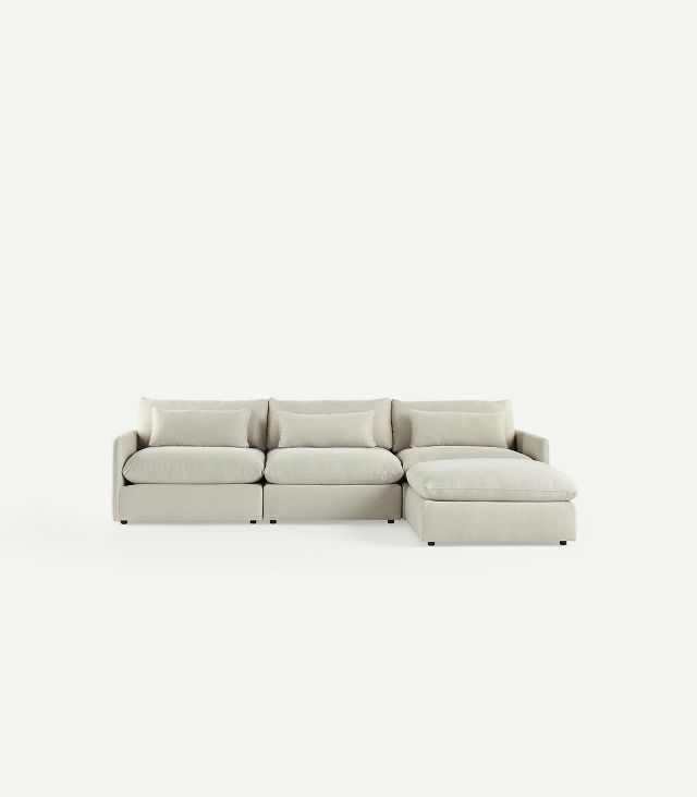 James 3-Piece Ottoman Sectional | Stylish & Comfy