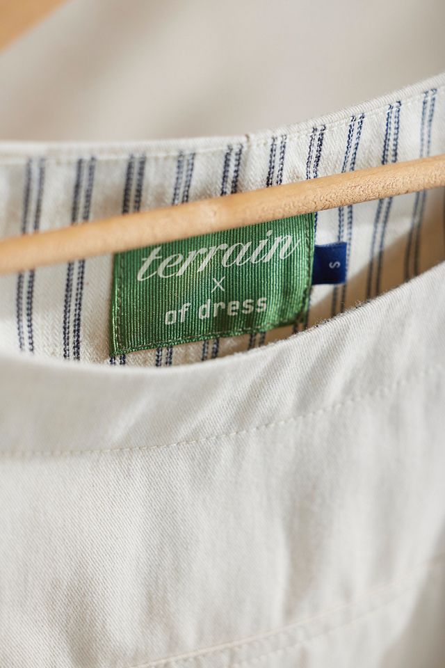 Terrain x Of Dress Gardening Smock, Washed Canvas #4