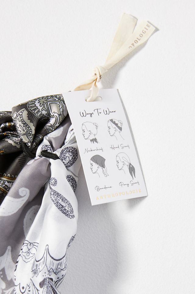 Patterned Hair Scarves, Set of 2 #1
