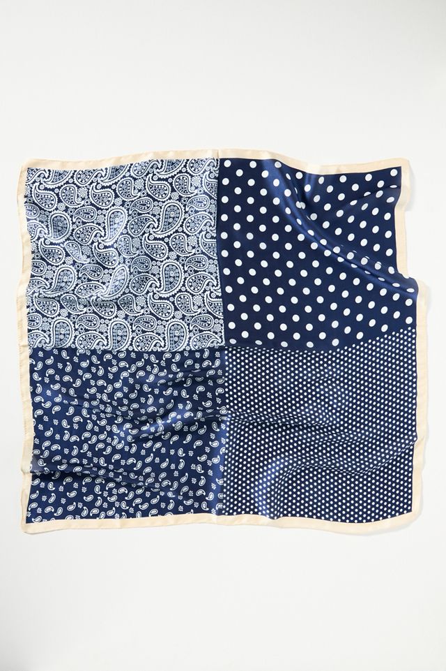 Patterned Hair Scarves, Set of 2