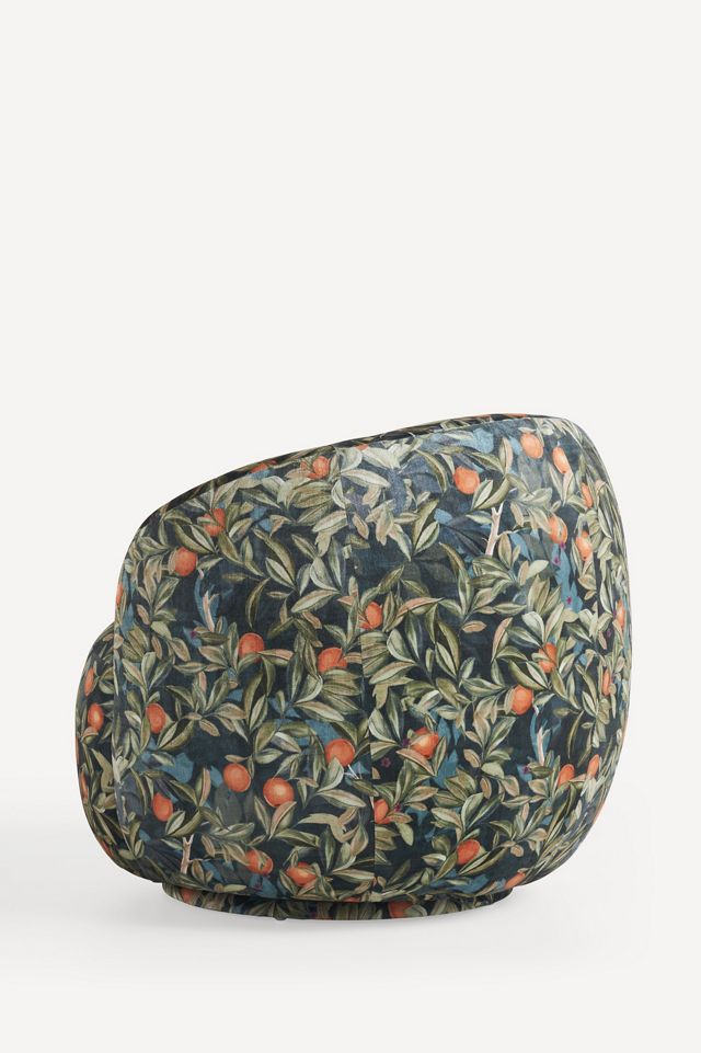 Cosette Lilith Velvet Swivel Chair #4