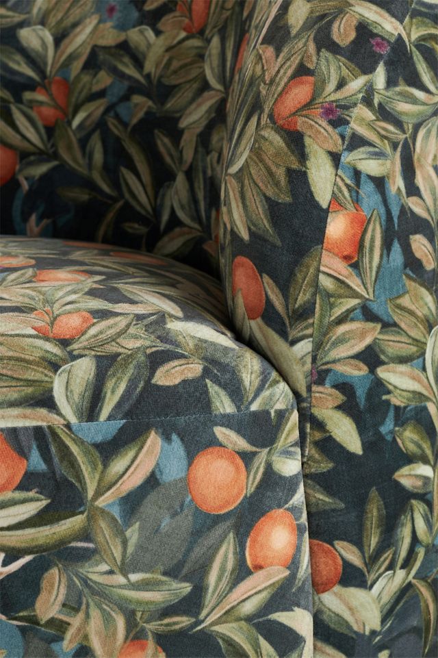 Cosette Lilith Velvet Swivel Chair #5