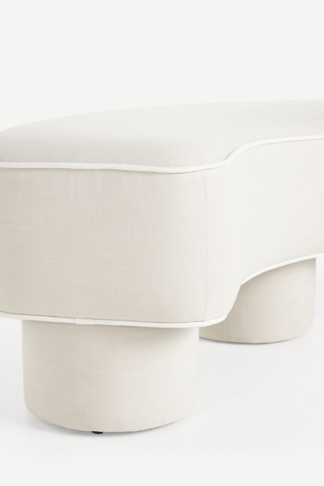 Modella Performance Linen Curved Bench #3