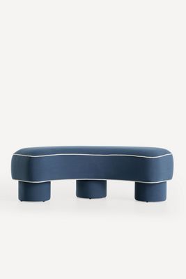 Modella Performance Linen Curved Bench
