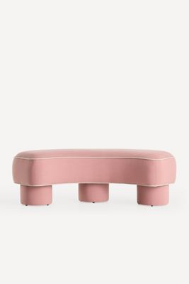 Modella Performance Linen Curved Bench