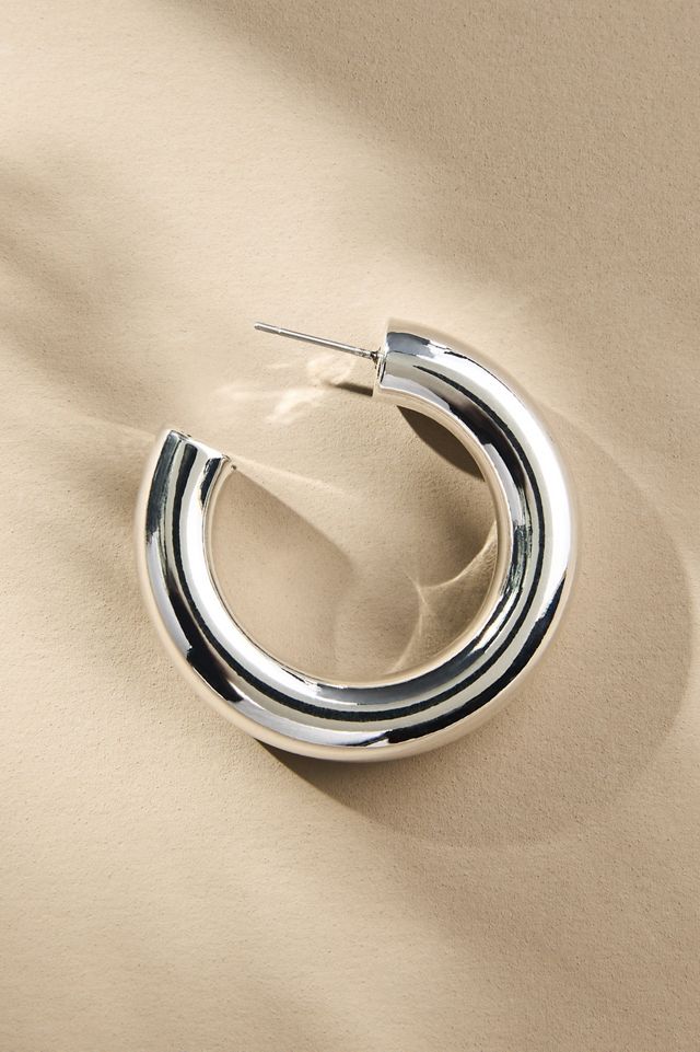 Classic Large Hoop Earrings #1