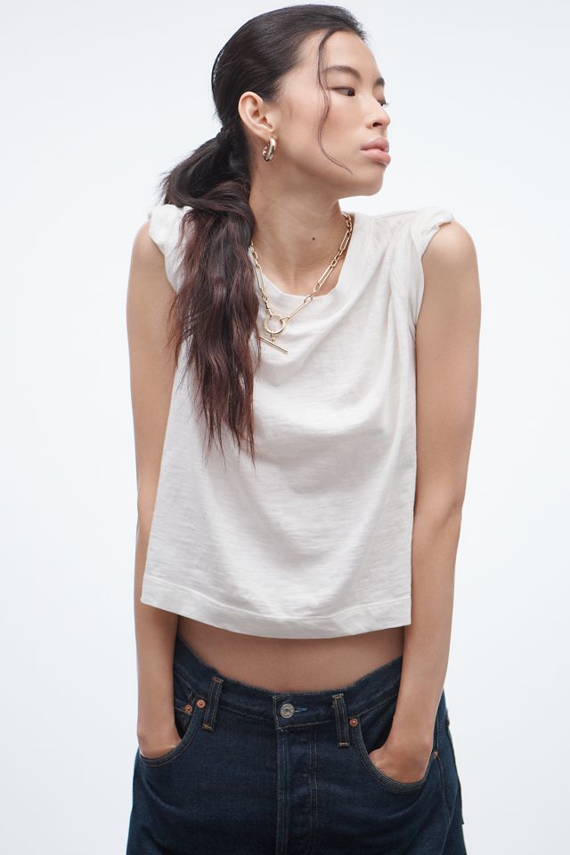 Crystal Paperclip Necklace #1