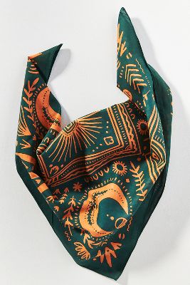 Bandits Bandana Hair Scarf In Multi