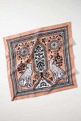 Bandits Bandana Hair Scarf In Pink