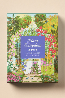 Anthropologie Joy Laforme Plant Kingdom Playing Card Set