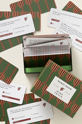 Game Room Trivia Card Game Set | AnthroHome