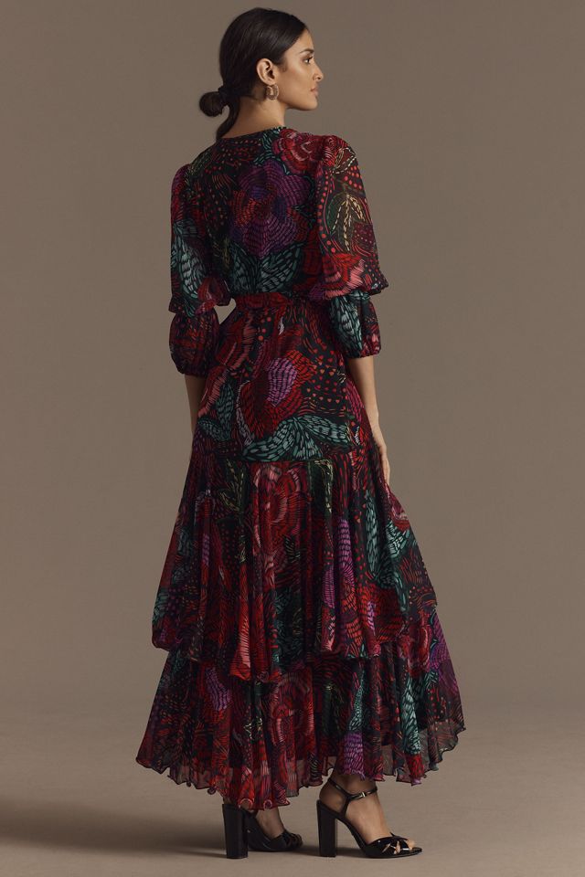 Hutch Carlotta High-Low Wrap Dress #1