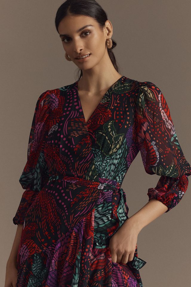 Hutch Carlotta High-Low Wrap Dress #2