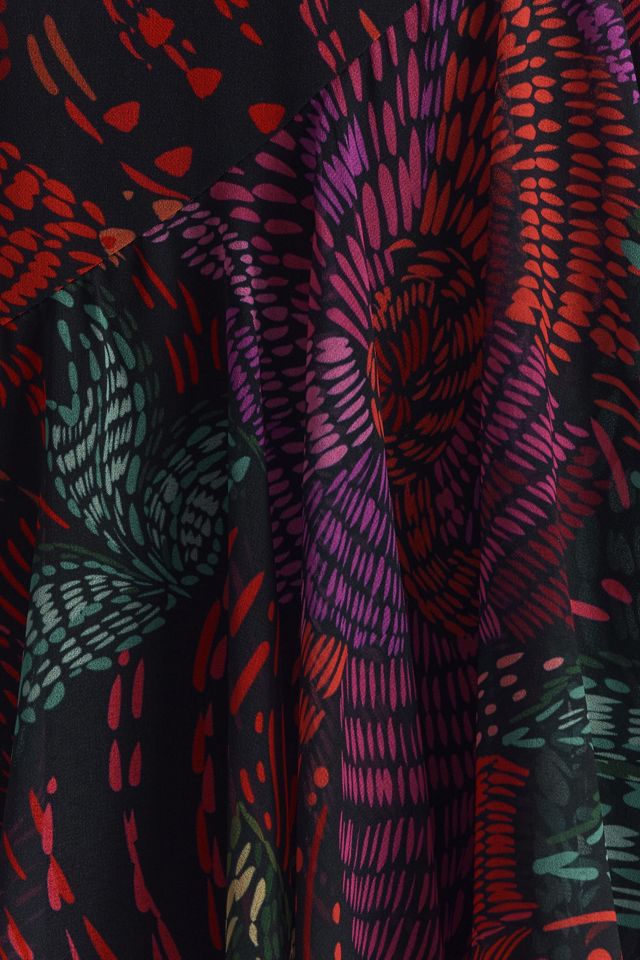 Hutch Carlotta High-Low Wrap Dress #3