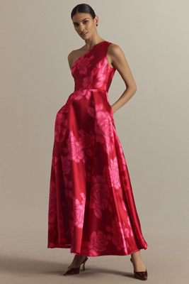 HUTCH CASSANDRA ONE-SHOULDER DRESS 