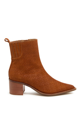 Kelsi Dagger Brooklyn Milly Booties In Brown
