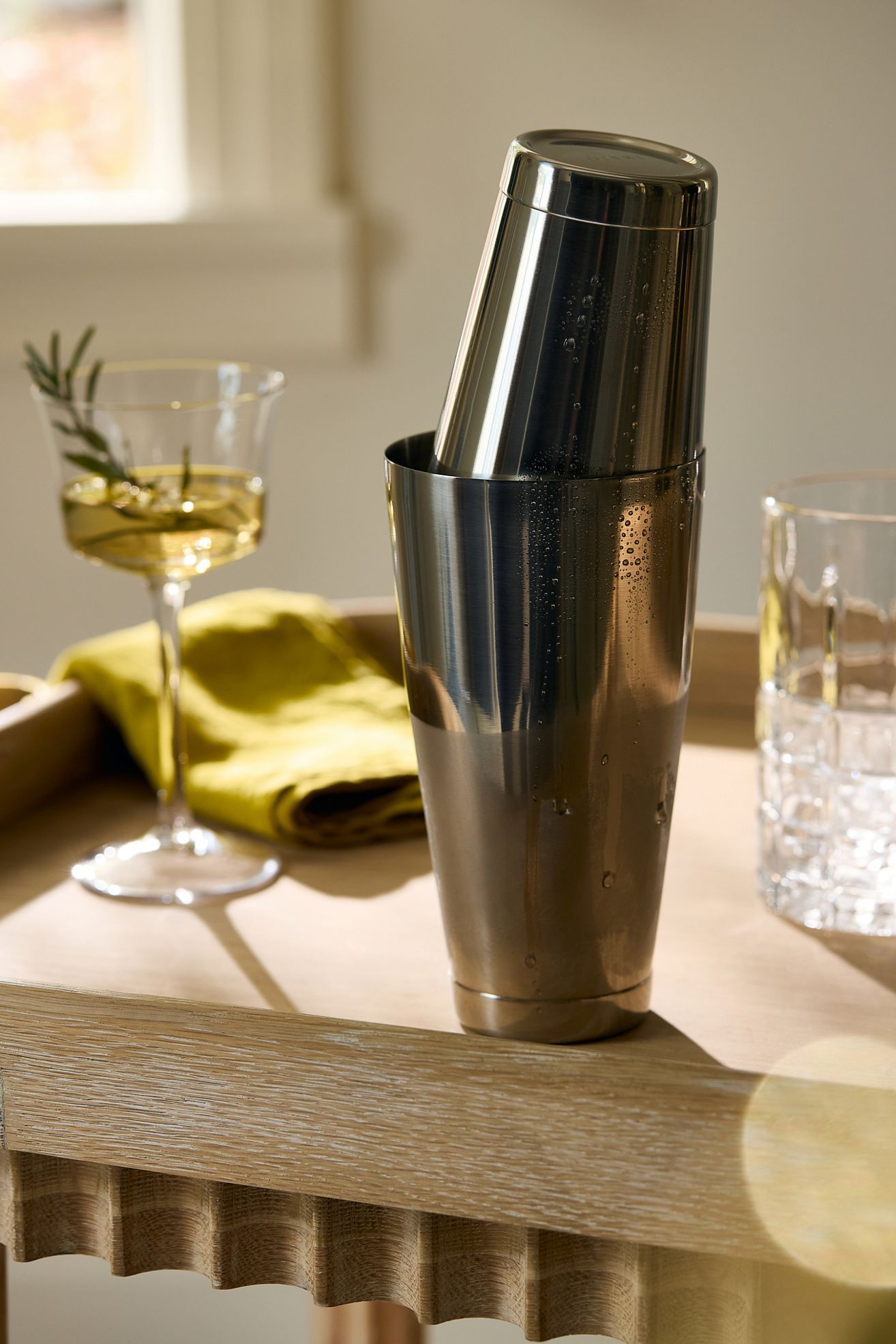 Viski Harrison Heavyweight Cocktail Shaker - Silver, One Size
