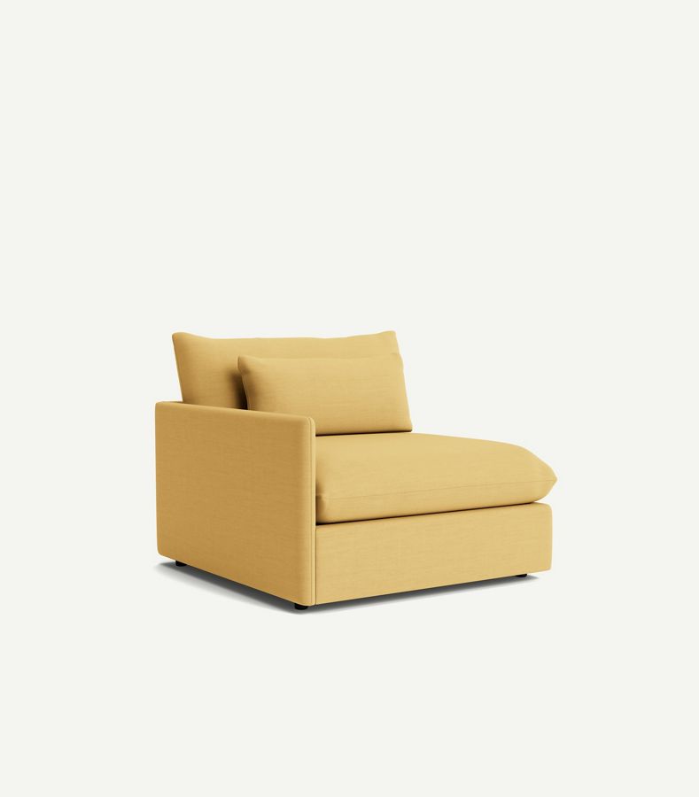 むに Arm chair ① James Modular One-Arm Chair | AnthroHome