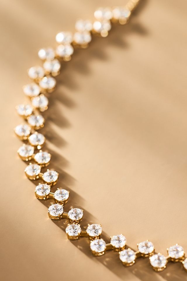 NADRI Halle All-Around Crystal Choker Necklace #1