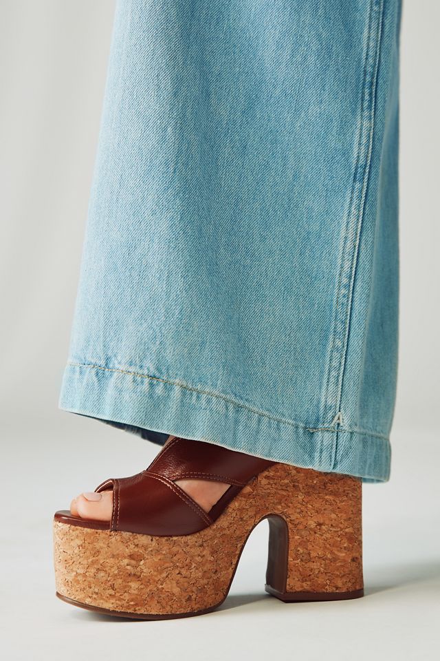 By Anthropologie Platform Heels #1