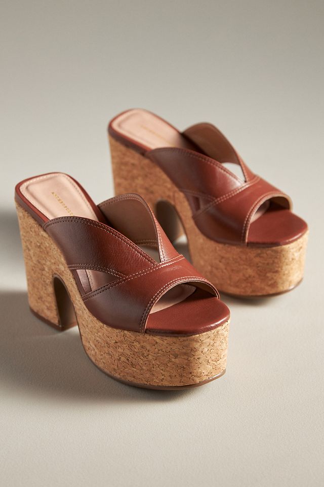 By Anthropologie Platform Heels #4