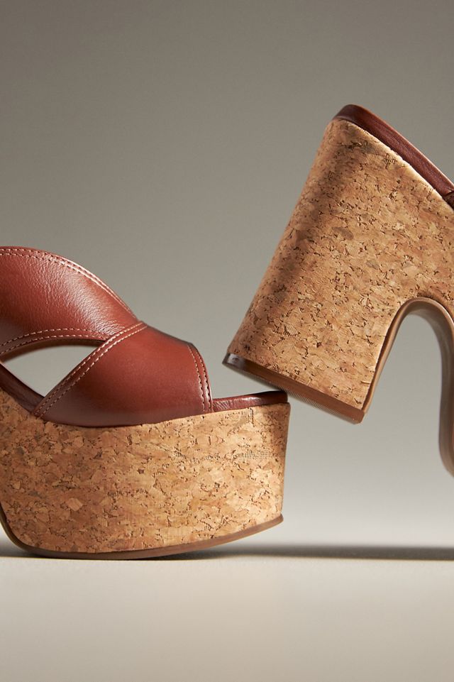 By Anthropologie Platform Heels #5