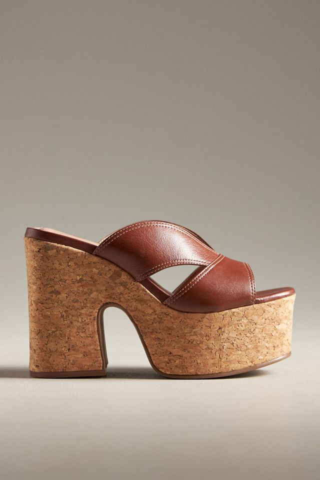By Anthropologie Platform Heels #3