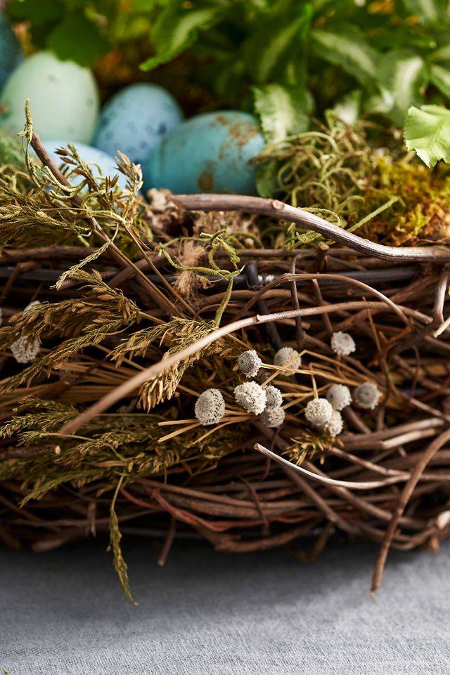 Botanical Arch Handle Basket #1