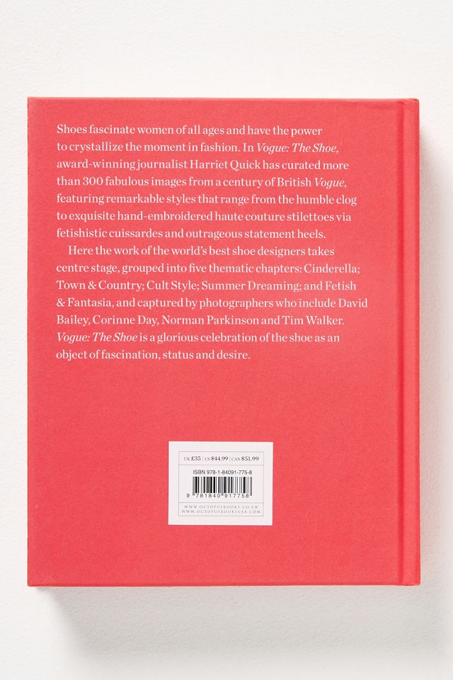 Vogue: The Shoe Hardcover Coffee Table Book #3