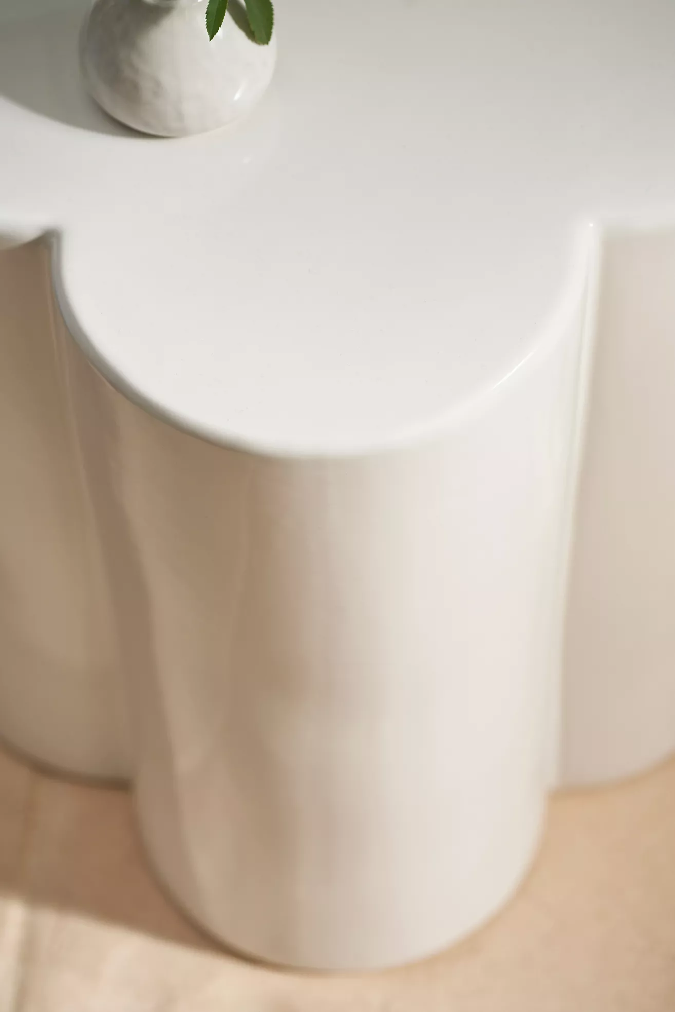 Clover Ceramic Side Table - thumbnail 5