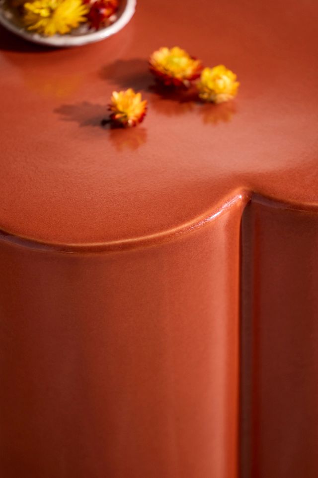 Clover Ceramic Side Table #1