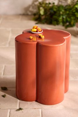 Clover Ceramic Side Table