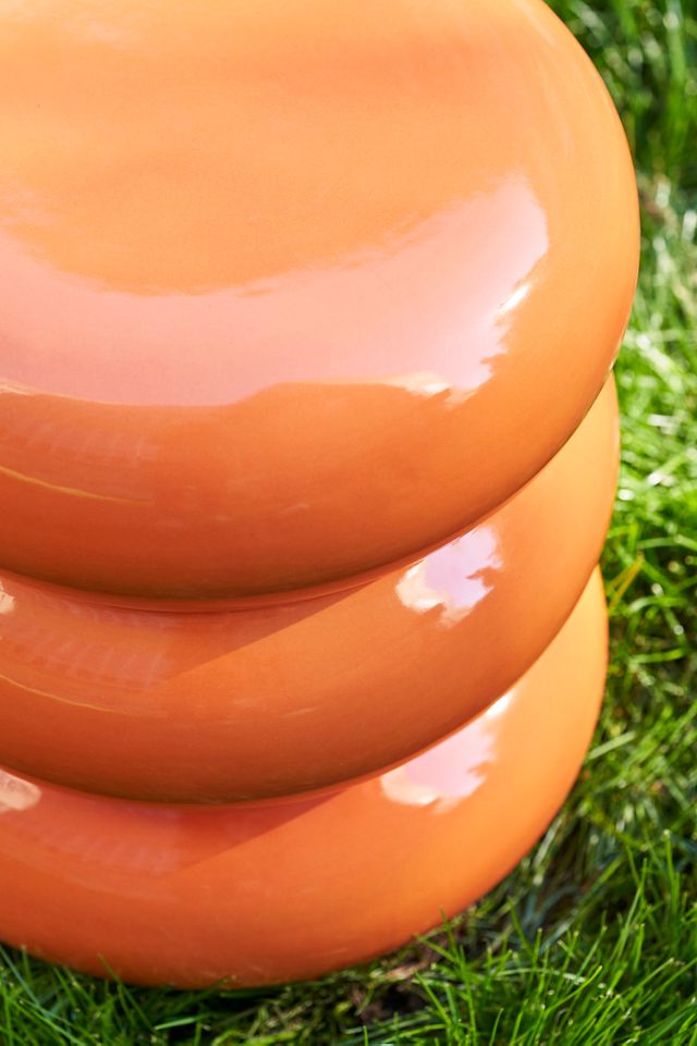Triple Bubble Ceramic Side Table #1
