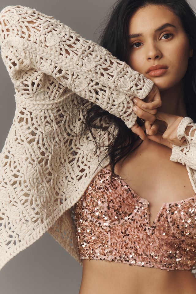 Current Air Crochet Cardigan #3