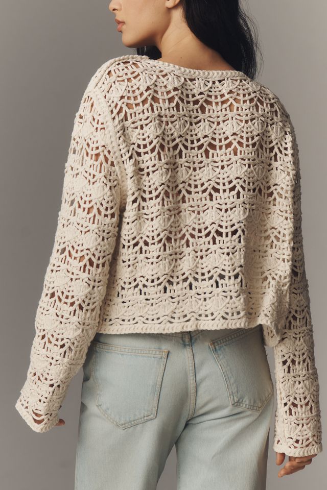 Current Air Crochet Cardigan #1