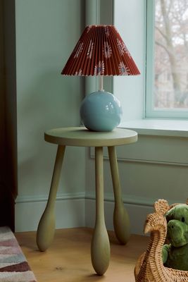 LALA Reimagined Sculptural Oak Side Table